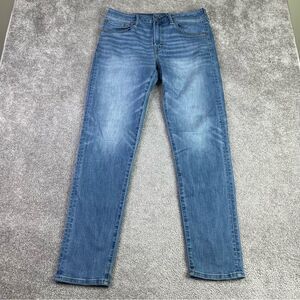 American Eagle Jeans Men's 32X32 Blue Athletic Fit Slim Straight Denim Preppy
